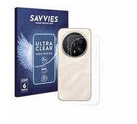 savvies Protector Pantalla para Honor Magic 8 Pro (Trasero) 6 Unidades - Película Ultra Transparente