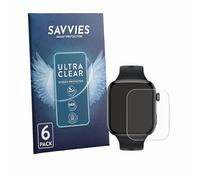savvies Protector Pantalla para Honor Watch X5i 6 Unidades - Película Ultra Transparente