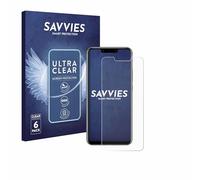 savvies Protector Pantalla para Huawei Mate 20 lite | 6 Unidades Transparente Protección Pantalla Made in Germany Película Ultra Transparente