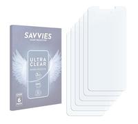 savvies Protector Pantalla para Huawei Nova 14i 6 Unidades - Película Ultra Transparente