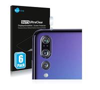 savvies Protector Pantalla para Huawei P20 Pro | (SÓLO Cámara) 6 Unidades Transparente Protección Pantalla Made in Germany Película Ultra Transparente
