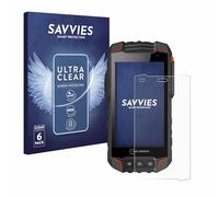 savvies Protector Pantalla para i.safe MOBILE IS530.1 | 6 Unidades Transparente Protección Pantalla Made in Germany Película Ultra Transparente