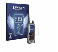 savvies Protector Pantalla para Icom IC-A25NE /IC-A25CE 6 Unidades - Película Ultra Transparente