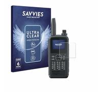 savvies Protector Pantalla para Kenwood TH-D75E D-Star 6 Unidades - Película Ultra Transparente