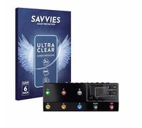 savvies Protector Pantalla para Line 6 hx stomp XL (6 Unidades) Película Ultra Transparente