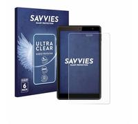 savvies Protector Pantalla para Logicom Tab 80 8" 6 Unidades - Película Ultra Transparente