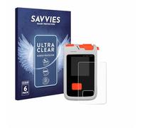 savvies Protector Pantalla para Mammut Barryvox Barryvox 2 | 6 Unidades Transparente Protección Pantalla Made in Germany Película Ultra Transparente
