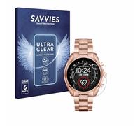savvies Protector Pantalla para Michael Kors Access Bradshaw 2 6 Unidades - Película Ultra Transparente