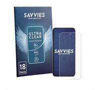 savvies Protector Pantalla para Motorola Edge 70 Pro 18 Unidades - Película Ultra Transparente