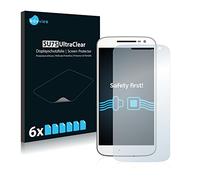 savvies Protector Pantalla para Motorola Moto G4 (6 Unidades) Película Ultra Transparente