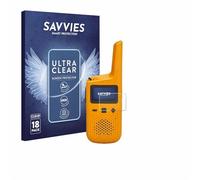 savvies Protector Pantalla para Motorola Talkabout T72 18 Unidades - Película Ultra Transparente