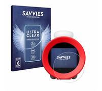 savvies Protector Pantalla para Nintendo Sound Clock Alarmo (6 Unidades) Película Ultra Transparente