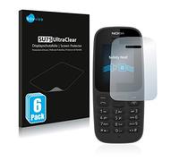 savvies Protector Pantalla para Nokia 105 2017 6 Unidades - Película Ultra Transparente