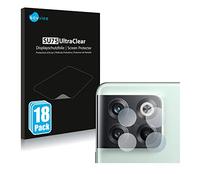 savvies Protector Pantalla para OnePlus 10T 5G (SÓLO Cámara) 18 Unidades - Película Ultra Transparente