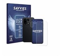 savvies Protector Pantalla para OnePlus 15 | (Frontal+Cámara) 6 Unidades Transparente Protección Pantalla Made in Germany Película Ultra Transparente