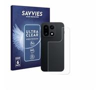 savvies Protector Pantalla para OnePlus 15 | (Trasero) 6 Unidades Transparente Protección Pantalla Made in Germany Película Ultra Transparente