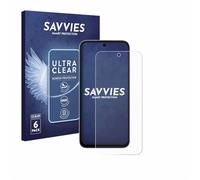 savvies Protector Pantalla para Oppo A6s 4G 6 Unidades - Película Ultra Transparente