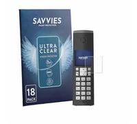 savvies Protector Pantalla para Panasonic KX-TGK220 18 Unidades - Película Ultra Transparente