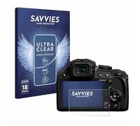 savvies Protector Pantalla para Panasonic Lumix DC-FZ82 / FZ82D 18 Unidades - Película Ultra Transparente