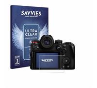 savvies Protector Pantalla para Panasonic Lumix DC-S1RII 6 Unidades - Película Ultra Transparente