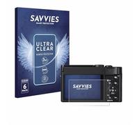 savvies Protector Pantalla para Panasonic Lumix DC-TZ99 (6 Unidades) Película Ultra Transparente