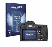 savvies Protector Pantalla para Pentax K5, K-5 | 6 Unidades Transparente Protección Pantalla Made in Germany Película Ultra Transparente