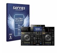 savvies Protector Pantalla para Pioneer XDJ -RR (6 Unidades) Película Ultra Transparente