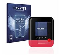 savvies Protector Pantalla para Polaroid Pop | 6 Unidades Transparente Protección Pantalla Made in Germany Película Ultra Transparente