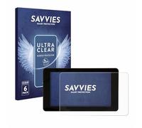 savvies Protector Pantalla para Raspberry Pi Touchscreen 2 (7") (6 Unidades) Película Ultra Transparente