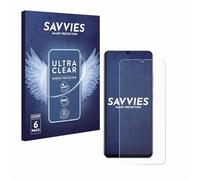 Savvies Protector Pantalla para realme Note 70T | 6 Unidades Transparente Protección Pantalla Made in Germany Película Ultra Transparente