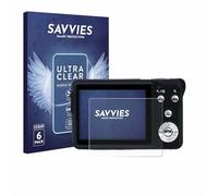 savvies Protector Pantalla para Rollei Compactline 880 6 Unidades - Película Ultra Transparente