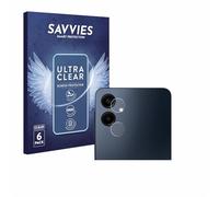 savvies Protector Pantalla para Samsung Galaxy A06 5G (SÓLO Cámara) (6 Unidades) Película Ultra Transparente
