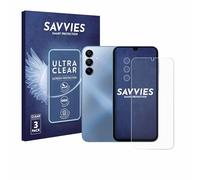 savvies Protector Pantalla para Samsung Galaxy A15 5G (Frontal+Cámara) 6 Unidades - Película Ultra Transparente
