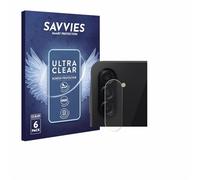 savvies Protector Pantalla para Samsung Galaxy A26 5G | (SÓLO Cámara) 6 Unidades Transparente Protección Pantalla Made in Germany Película Ultra Transparente