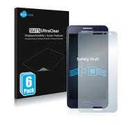 savvies Protector Pantalla para Samsung Galaxy A3 2015 (6 Unidades) Película Ultra Transparente