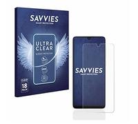 savvies Protector Pantalla para Samsung Galaxy A33 5G (18 Unidades) Película Ultra Transparente