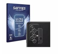 savvies Protector Pantalla para Samsung Galaxy A52 5G (SÓLO Cámara) 6 Unidades - Película Ultra Transparente