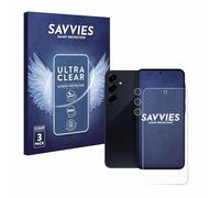 savvies Protector Pantalla para Samsung Galaxy A55 5G | (Frontal+Cámara) 6 Unidades Transparente Protección Pantalla Made in Germany Película Ultra Transparente