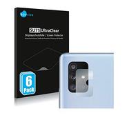 savvies Protector Pantalla para Samsung Galaxy A71 5G (SÓLO Cámara) 6 Unidades - Película Ultra Transparente