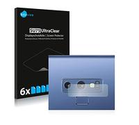 savvies Protector Pantalla para Samsung Galaxy Note 9 (SÓLO Cámara) 6 Unidades - Película Ultra Transparente