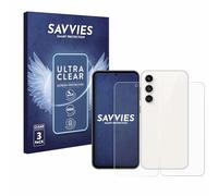 savvies Protector Pantalla para Samsung Galaxy S23 FE (Frontal+Trasero) 6 Unidades - Película Ultra Transparente