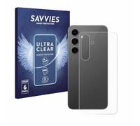savvies Protector Pantalla para Samsung Galaxy S24 FE (Trasero) 6 Unidades - Película Ultra Transparente