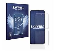savvies Protector Pantalla para Samsung Galaxy Z Flip 4 6 Unidades - Película Ultra Transparente