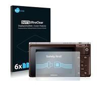 savvies Protector Pantalla para Samsung NX Mini 6 Unidades - Película Ultra Transparente
