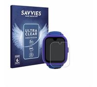 savvies Protector Pantalla para SaveFamily Iconic Plus 2 4G (6 Unidades) Película Ultra Transparente