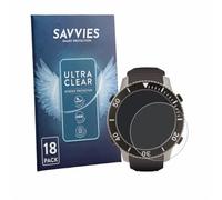savvies Protector Pantalla para SCUBAPRO Galileo G3 Ti 18 Unidades - Película Ultra Transparente