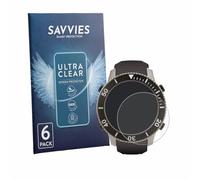 savvies Protector Pantalla para SCUBAPRO Galileo G3 Ti 6 Unidades - Película Ultra Transparente