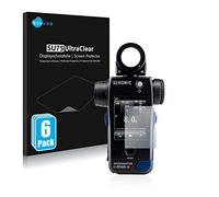 savvies Protector Pantalla para Sekonic L858D (6 Unidades) Película Ultra Transparente