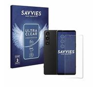 savvies Protector Pantalla para Sony Xperia 1 V (Frontal+Cámara) 6 Unidades - Película Ultra Transparente