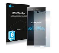 savvies Protector Pantalla para Sony Xperia XZ1 Compact 6 Unidades - Película Ultra Transparente